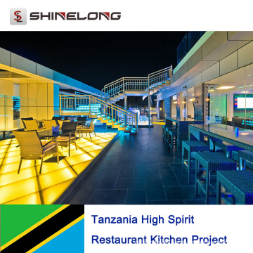 Tansania High Spirit Restaurant Küchenprojekt von Shinelong